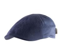 Stetson Casquette Texas Hertford Homme - Made in The EU Gavroche avec visière, Doublure Été Printemps-été - M (56-57 cm) Bleu foncé