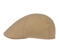 Stetson Casquette Texas Organic Cotton Homme - Gavroche en Coton avec Visiere Ete Printemps-ete - S (54-55 cm) Beige