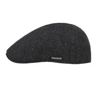 STETSON Texas Wool Herringbone Casquette pour homme, noir/gris, 56-57