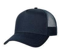 Stetson Classic Cotton Trucker - Casquette trucker pour homme/femme - Casquette de baseball en coton - Taille unique - Casquette en maille printemps/été - Casquette de baseball, bleu foncé, taille