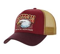 STETSON Casquette Trucker Eagle Head Femme/Homme - de Baseball Mesh Snapback, avec visière, visière Automne Été Printemps Hiver Printemps-été - Taille Unique Bordeaux
