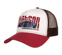 STETSON Casquette Trucker Endurance Femme/Homme - de Baseball Mesh Snapback, avec visière, visière Hiver Automne Printemps Été Printemps-été - Taille Unique Rouge