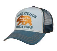 Stetson Casquette Trucker JBS-Bear Homme/Snapback - Mesh de Baseball Snapback Snapback, avec Visiere Printemps-ete Printemps Ete Automne Hiver - Taille Unique Bleu