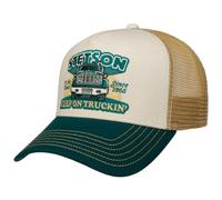 Stetson Casquette Trucker Keep on Trucking Homme - de Baseball Mesh Snapback, avec visière, visière Été Printemps-été - Taille Unique Vert foncé