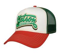 STETSON Casquette Trucker Lettering Homme - de Baseball Mesh Snapback, avec visière Printemps-été Été - Taille Unique Vert