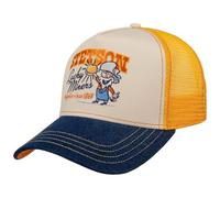 Stetson Casquette Trucker Lucky Miners Homme - de Baseball Mesh Snapback, avec visière, Doublure, Doublure Printemps-été Printemps Été Automne Hiver - Taille Unique Jaune