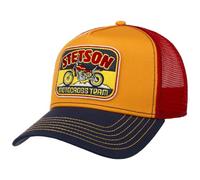 Stetson Casquette Trucker Motorcross Team Homme - de Baseball Mesh Snapback, avec visière, visière Été Printemps-été - Taille Unique Rouge