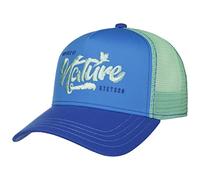 Stetson Casquette Trucker Nature-Inspired Femme/Homme - de Baseball Mesh avec visière Été Printemps-été - Taille Unique Bleu