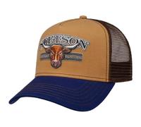 STETSON Casquette Trucker New Pure Life Homme - de Baseball Mesh Snapback, avec visière, visière Hiver Automne Printemps Été Printemps-été - Taille Unique Marron