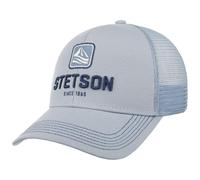 Stetson Casquette Trucker Sailing Femme/Homme - de Baseball Mesh Snapback, avec visière, visière Printemps-été Printemps Été Automne Hiver - Taille Unique Bleu Clair