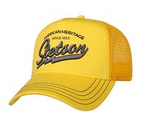 STETSON Casquette Trucker Since 1865 Homme - Snapback de Baseball Snapback, avec Visiere, Visiere Printemps-ete - Taille Unique Jaune
