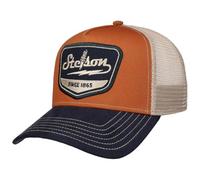 STETSON Casquette Trucker Spark Plug Homme - de Baseball Mesh Snapback, avec visière, visière Été Printemps-été - Taille Unique Bleu foncé
