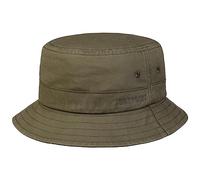 Stetson Chapeau Anti UV Cotton Twill Bucket Femme/Homme - de Peche en Coton Ete Printemps-ete - XL (60-61 cm) Olive