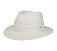 Stetson Chapeau Dawson Toyo Traveller Femme/Homme - pour Le Jardin d'été de Plage Printemps-été Printemps Été - M (56-57 cm) Blanc