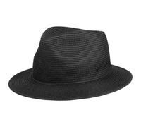 Stetson Chapeau Dawson Toyo Traveller Femme/Homme - pour Le Jardin d'été de Plage Printemps-été Printemps Été - L (58-59 cm) Noir