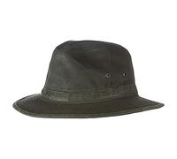 STETSON Chapeau en Coton Anti UV Homme - de Soleil d'été avec Doublure Été Printemps-été - S (54-55 cm) Beige foncé