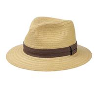 Stetson Chapeau en Viscose Toyo Traveller Femme/Homme - de Plage Soleil Été Printemps-été - L (58-59 cm) Nature