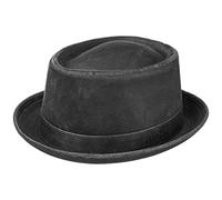 Stetson Chapeau Odenton Pork Pie Porkpie de Soleil (XL (60-61 cm) - Noir)