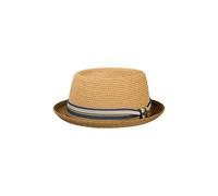 STETSON Chapeau Porkpie Scriba Toyo Beige & Taupe S - 54/55 cm