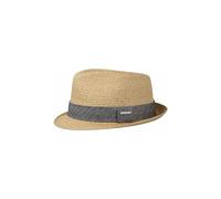STETSON Chapeau Reidton Toyo Trilby Homme - d´ete pour de Paille Printemps-ete (L/58-59, Marron)