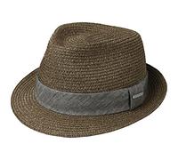 STETSON Chapeau Reidton Toyo Trilby Homme - d´ete pour de Paille Printemps-ete (L/58-59, Marron)