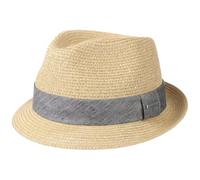 STETSON Chapeau Reidton Toyo Trilby pour Homme de Paille (L (58-59 cm) - Nature)