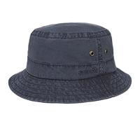 STETSON Chapeau Reston Femme/Homme - de Peche Voyage d´ete Printemps-ete - M (56-57 cm) Bleu