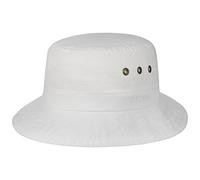 STETSON Chapeau Reston Femme/Homme - de pêche Voyage d'été Été Printemps-été - M (56-57 cm) Blanc