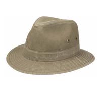 STETSON Chapeau Traveller Virginia Coton Biologique Kaki XL - 60/61 cm