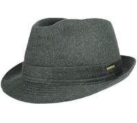 Stetson Chapeau Trilby Benavides Wool Unisex - anthracite