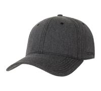 Stetson Casquette Classic Cotton Melange Femme/Homme - de Soleil Baseball en Coton Boucle métal, avec visière Hiver Automne Printemps Été Printemps-été - Taille Unique Anthracite