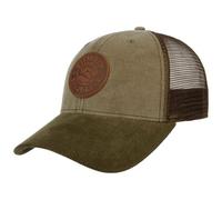 Stetson CHAPEAUSHOP Explorer Casquette Trucker Velours Mesh ecusson Cuir Homme Toutes Saisons