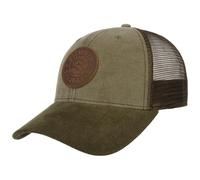 Stetson Casquette Trucker Explorer Since 1865 Homme - de Baseball Mesh Snapback, avec visière, visière Printemps-été Printemps Été Automne Hiver - Taille Unique Marron-Olive