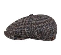 Stetson CHAPEAUSHOP Hatteras Hoback Casquette Gavroche Chine Multicolore Oversize Fabrique en UE Homme Automne Hiver