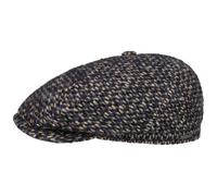 Stetson CHAPEAUSHOP Tuckmill Wool Casquette Gavroche Chine Multicolore Homme Automne Hiver