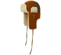 STETSON Chapka Corduroy Freestyle Bomber Homme - Bonnet de Trappeur avec Oreillettes, Doublure Automne-Hiver Hiver - L (58-59 cm) Orange