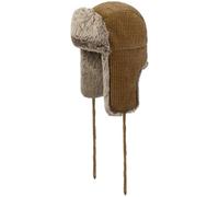 Stetson Chapka Seldovia Femme/Homme - Bonnet d'aviateur Ushanka avec Doublure Automne-Hiver Automne Hiver - L (58-59 cm) Marron