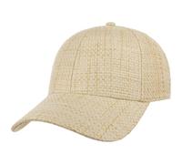 Stetson Casquette Classic Toyo Femme/Homme - en Paille de Baseball Boucle métal, avec visière, Doublure Printemps-été Printemps Été Automne Hiver - Taille Unique Nature