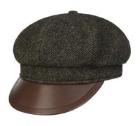 Stetson Classic Wool Riders Casquette Gavroche Tweed Multicolore Fabrique en Allemagne Unisexe Automne Hiver