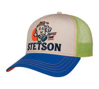 Stetson Coffee Time Casquette Trucker Brooklin Snapback Multicolore Unisexe Toutes Saisons