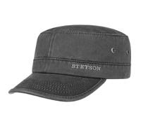 Stetson Casquette Datto Army Homme Oilskin UV 40+ Strapback S (54-55 cm) Noir