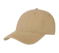 STETSON Casquette Ducor Sun Guard Femme/Homme - en Coton Fitted Protection Solaire avec visière, fermé à l’arrière Été Printemps-été - M (56-57 cm) Beige foncé