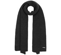 STETSON Echarpe Caledonia Merino echarpe pour l´hiver echarpe decontractee (taille unique - noir)