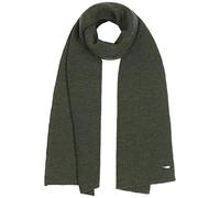 STETSON Echarpe Caledonia Merino Femme/Homme - Made in Italy echarpe en laine pour l'hiver decontractee automne-hiver - taille unique olive