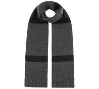Stetson Echarpe en Cachemire Darfield Homme - echarpe tricot laine automne-hiver Automne Hiver - taille unique noir-gris