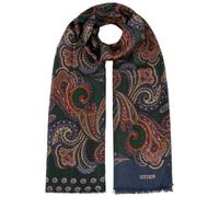 Écharpe en Laine Multicolour Paisley by Stetson bleu foncé One Size