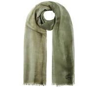Stetson Écharpe en Laine Light Summer Homme/Femme - écharpe pour homme foulard femme tricot à franges Hiver Automne Printemps Été printemps-été - taille unique olive
