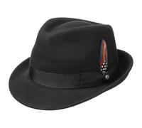 Stetson Elkader Trilby Chapeau Feutre Laine Fedora Uni Impermeable Unisexe Ete Hiver