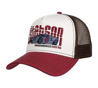 STETSON Casquette Trucker Endurance Femme/Homme - de Baseball Mesh Snapback, avec visière, visière Hiver Automne Printemps Été Printemps-été - Taille Unique Rouge