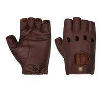 Stetson Gants Summer Oily Goat Nappa Homme - Ete printemps-ete - 8 1/2 HS marron